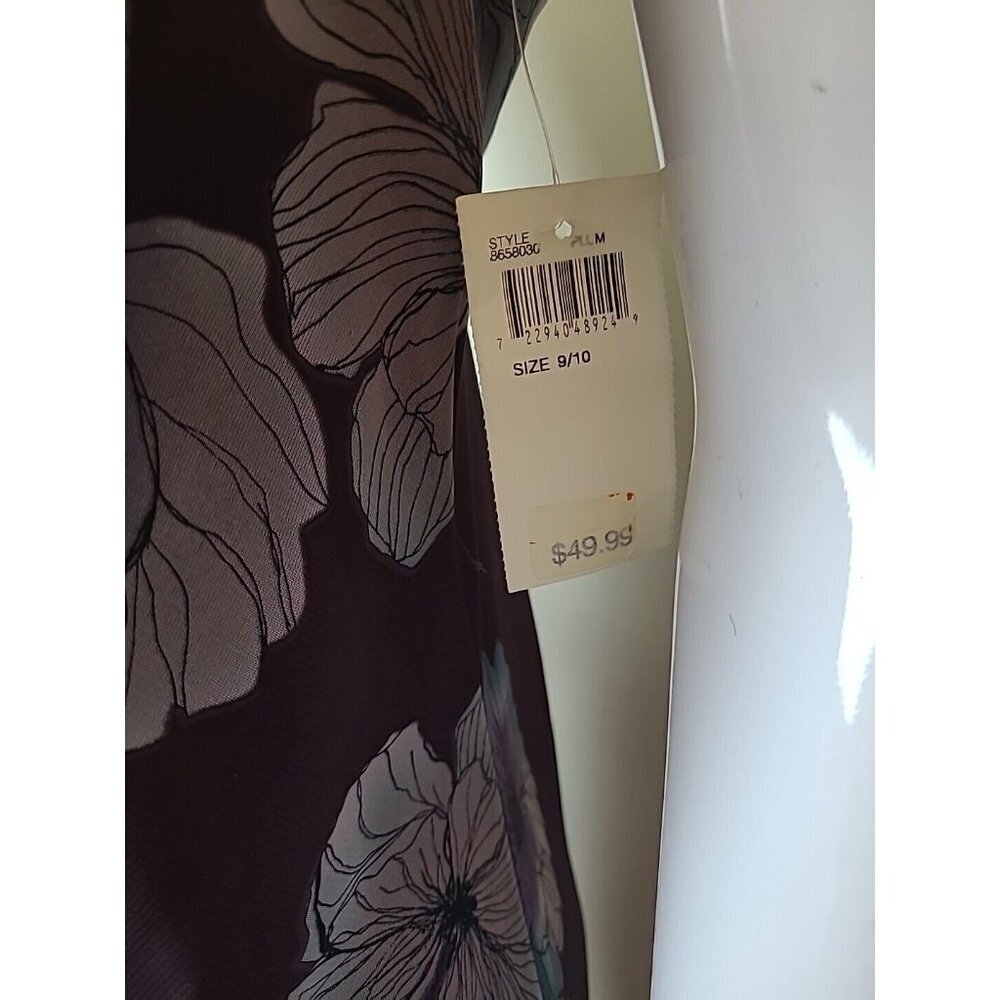 Alyn Paige Spaghetti Strap Floral Dress Size 9/10 Tags Attached - Picture 4 of 6